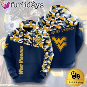 NCAA West Virginia Mountaineers Football Camo…