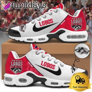 New Mexico Lobos Football Mascot Symbol Custom Air Max Plus Shoes