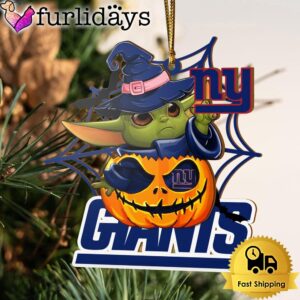 New York Giants Baby Yoda Pumpkin…