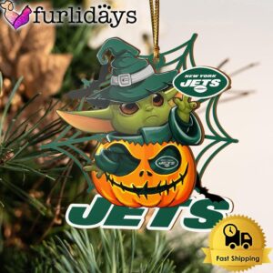 New York Jets Baby Yoda Pumpkin…