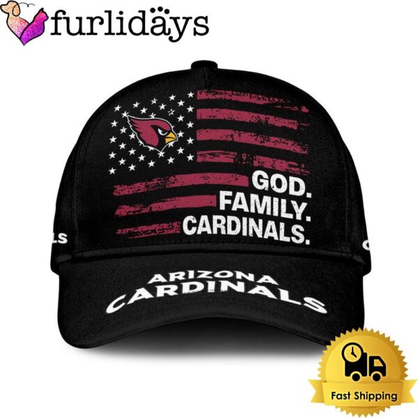 NFL Arizona Cardinals American Flag Classic Cap