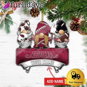 NFL Arizona Cardinals Custom Gnome Christmas…