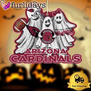 NFL Arizona Cardinals Football Halloween Ghosts Ornament