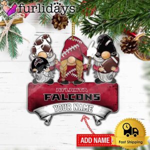 NFL Atlanta Falcons Custom Gnome Christmas…