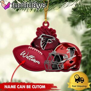 NFL Atlanta Falcons Rugby And Helmet…