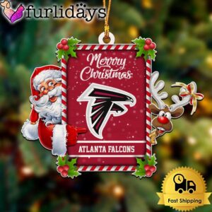 NFL Atlanta Falcons Santa Claus Merry…