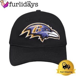 NFL Baltimore Ravens Fast Lane Logo Embroidered Cap