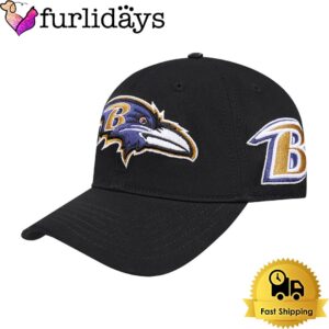 NFL Baltimore Ravens Fast Lane Logo Embroidered Cap