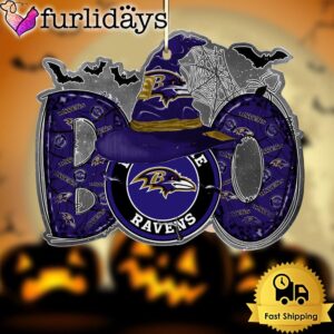 NFL Baltimore Ravens Halloween Boo Ornament