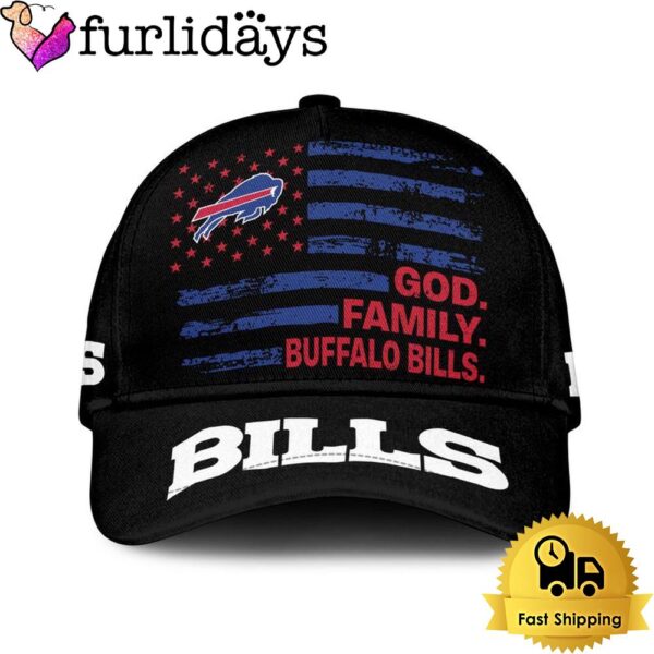 NFL Buffalo Bills American Flag Classic Cap