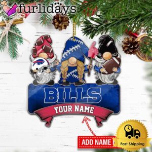 NFL Buffalo Bills Custom Gnome Christmas…