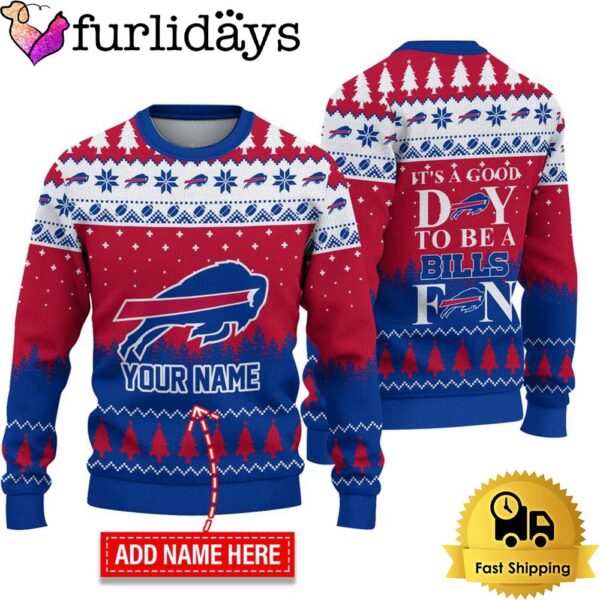 NFL Buffalo Bills It’s A Good Day To Be A Fan Ugly Christmas Sweater