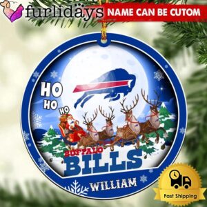 NFL Buffalo Bills Santa And Reindeers…