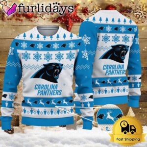 NFL Carolina Panthers Team Winter Ugly Christmas Sweater