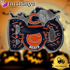 NFL Chicago Bears Halloween Boo Ornament