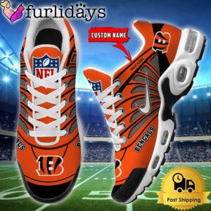 NFL Cincinnati Bengals Sport Football Logo Custom Air Max Plus Shoes