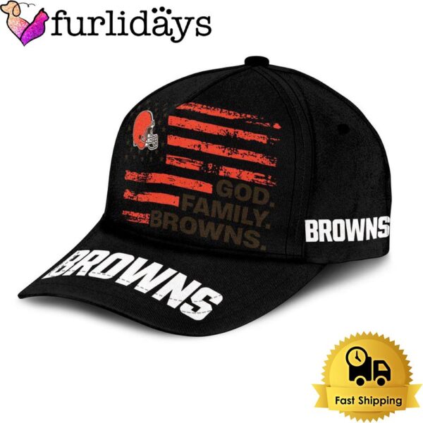 NFL Cleveland Browns American Flag Classic Cap