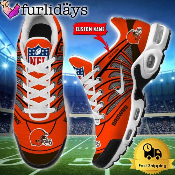 NFL Cleveland Browns Sport Football Logo Custom Air Max Plus Shoes