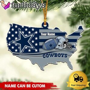 NFL Dallas Cowboys American Flag Logo…