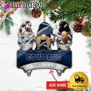 NFL Dallas Cowboys Custom Gnome Christmas…