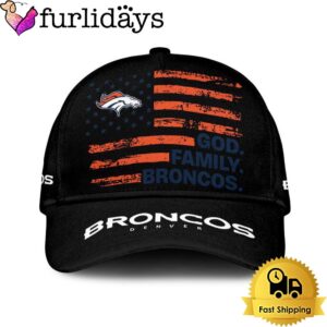 NFL Denver Broncos American Flag Classic Cap