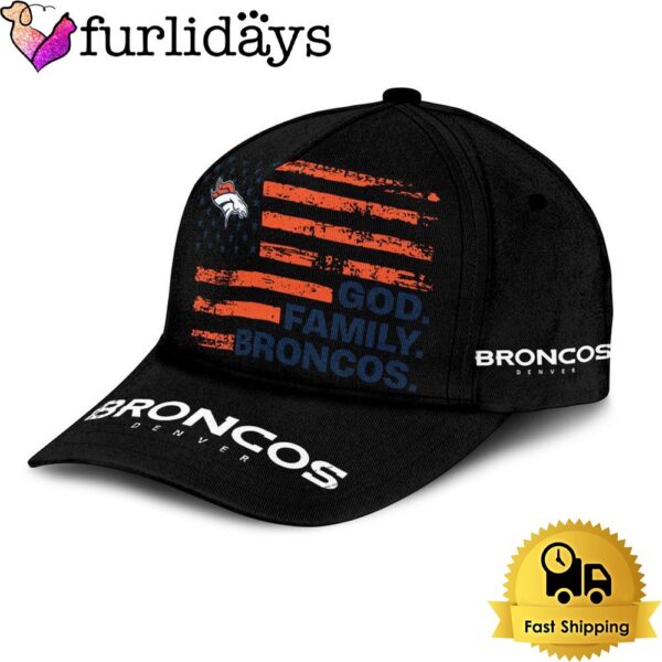 NFL Denver Broncos American Flag Classic Cap