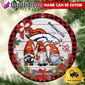 NFL Denver Broncos Football 3 Gnome…