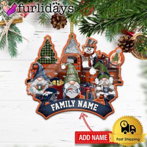 NFL Denver Broncos Personalized Name Gnome…