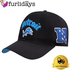 NFL Detroit Lions Old English Embroidered Cap