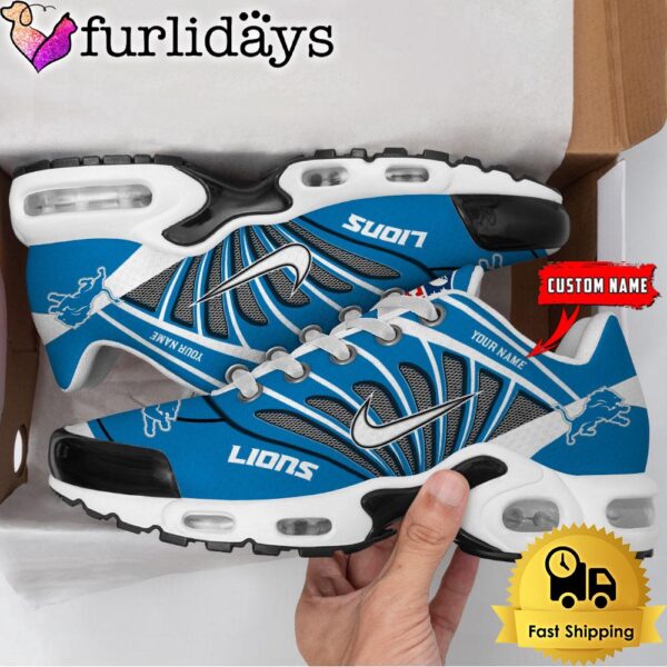 NFL Detroit Lions Sport Football Logo Custom Air Max Plus Shoes