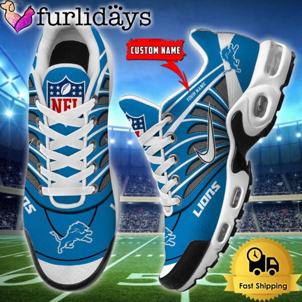 NFL Detroit Lions Sport Football Logo Custom Air Max Plus Shoes