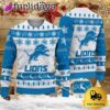 NFL Detroit Lions Team Winter Ugly Christmas Sweater