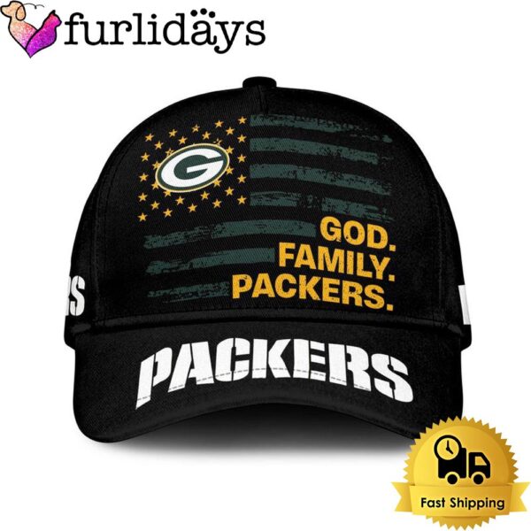 NFL Green Bay Packers American Flag Classic Cap