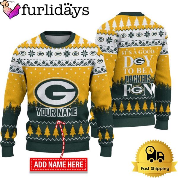 NFL Green Bay Packers It’s A Good Day To Be A Fan Ugly Christmas Sweater