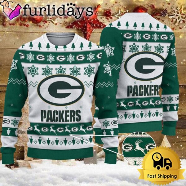 NFL Green Bay Packers Team Winter Ugly Christmas Sweater