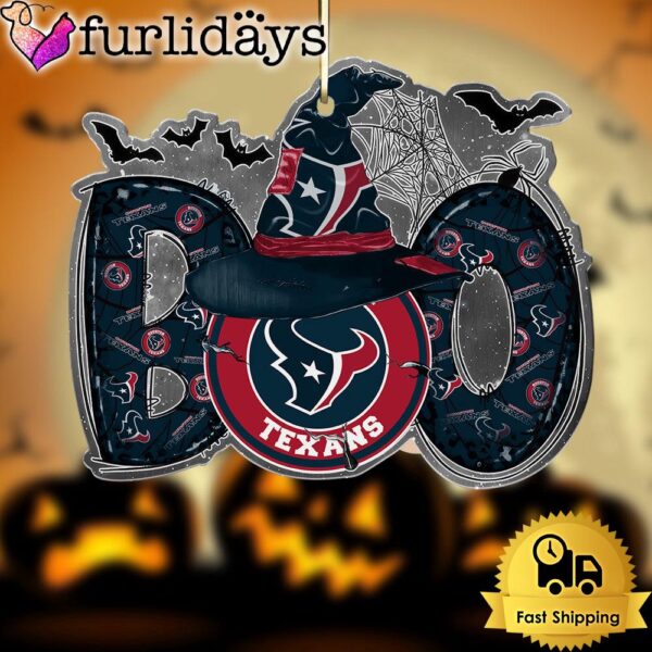 NFL Houston Texans Halloween Boo Ornament