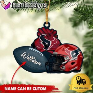 NFL Houston Texans Rugby And Helmet…