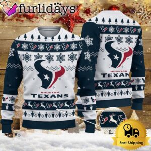 NFL Houston Texans Team Winter Ugly Christmas Sweater