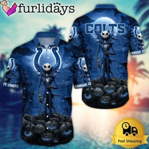 NFL Indianapolis Colts Halloween Jack Hawaiian…