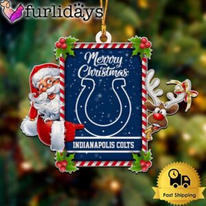 NFL Indianapolis Colts Santa Claus Merry…