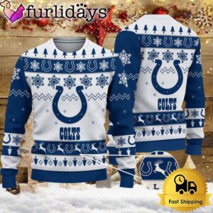 NFL Indianapolis Colts Team Winter Ugly Christmas Sweater