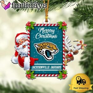 NFL Jacksonville Jaguars Santa Claus Merry…