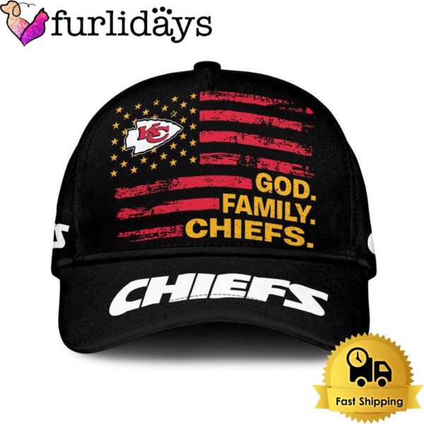 NFL Kansas City Chiefs American Flag Classic Cap