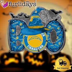 NFL Los Angeles Chargers Halloween Boo Ornament