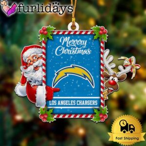 NFL Los Angeles Chargers Santa Claus…