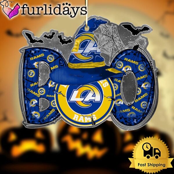 NFL Los Angeles Rams Halloween Boo Ornament