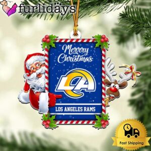 NFL Los Angeles Rams Santa Claus…