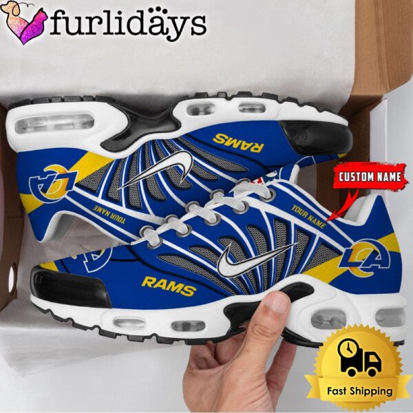 NFL Los Angeles Rams Sport Football Logo Custom Air Max Plus Shoes