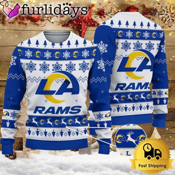 NFL Los Angeles Rams Team Winter Ugly Christmas Sweater