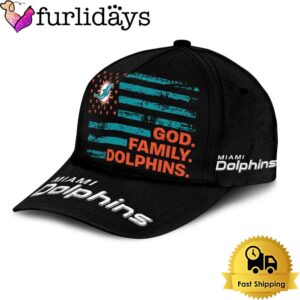 NFL Miami Dolphins American Flag Classic Cap